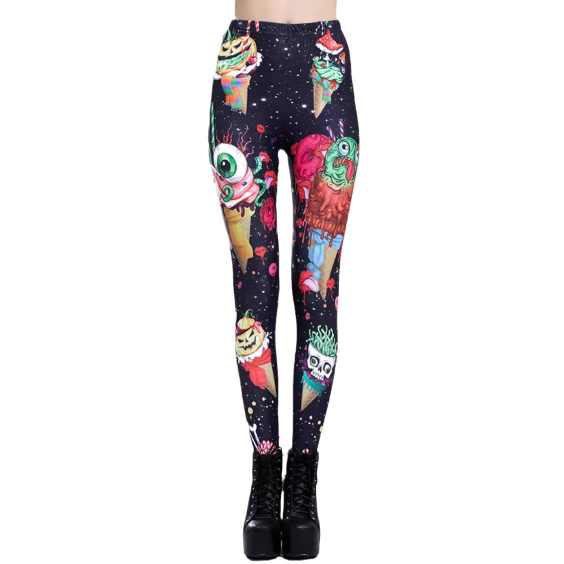 High elasticity yoga nine-inch pants