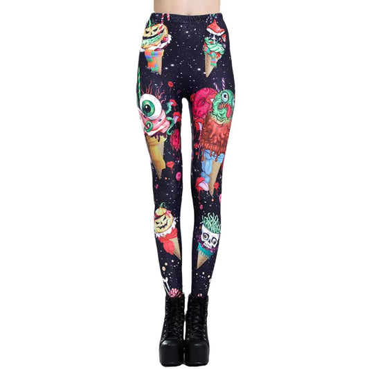 High elasticity yoga nine-inch pants