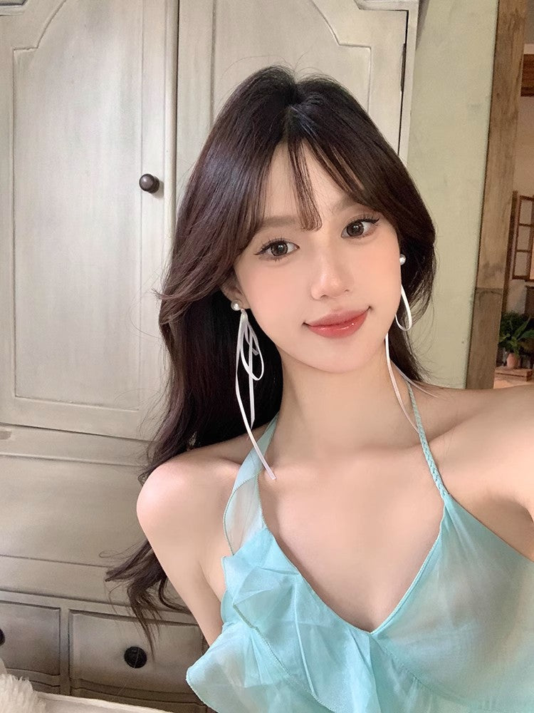 High-end, elegant and sweet earrings