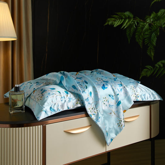 High-End Jacquard Mulberry Silk Pillowcase