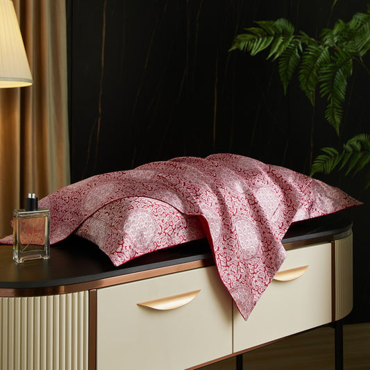 High-End Jacquard Mulberry Silk Pillowcase