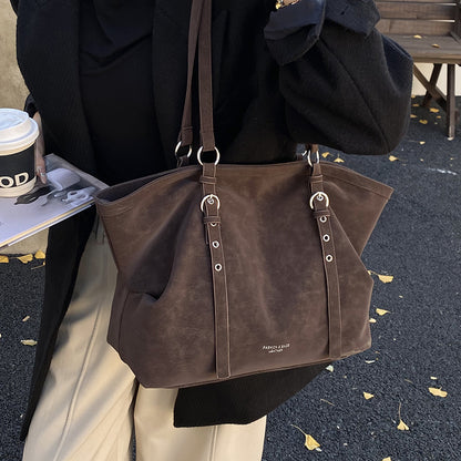 High-End Retro Tote Bag for Women