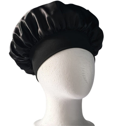 High-end silk satin hair cap