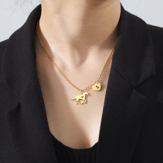 High-end stainless steel necklace