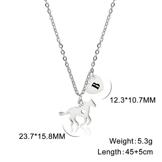 High-end stainless steel necklace