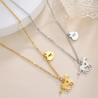 High-end stainless steel necklace