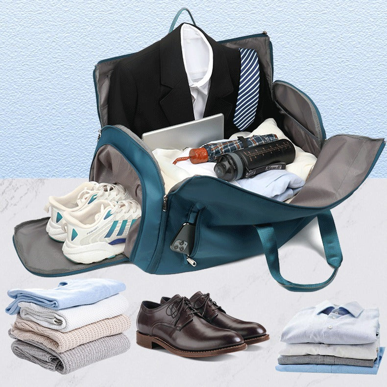 High-end suit bag foldable