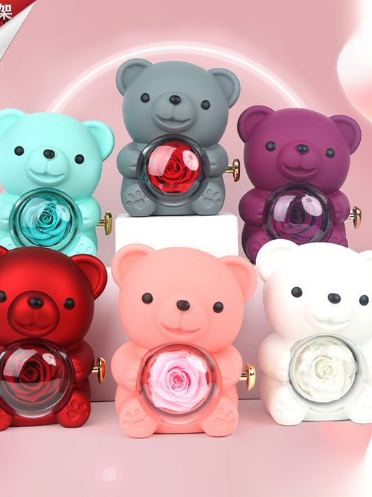 High-end surprise ring and necklace box