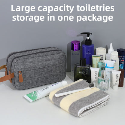High-end toiletry bag for men's travel