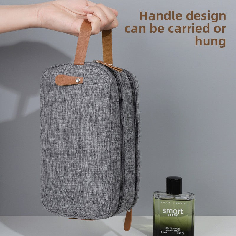 High-end toiletry bag for men's travel