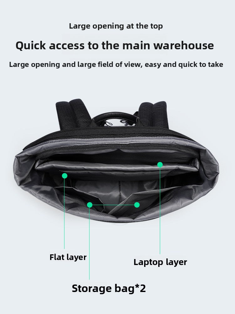 High-end trendy schoolbag travel bag