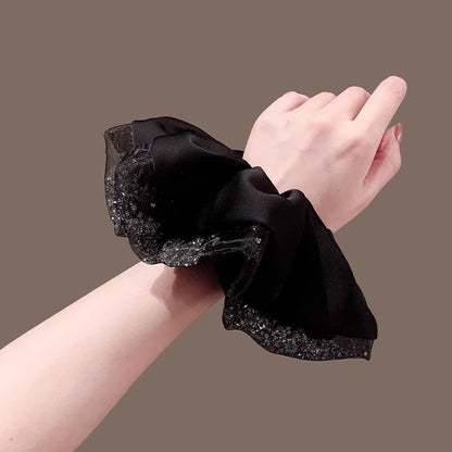 High-end vintage satin hairband
