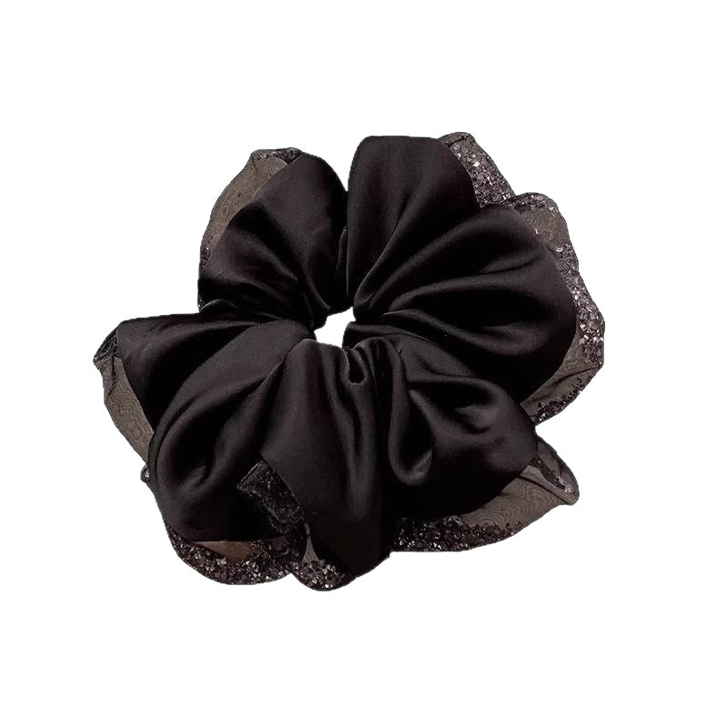 High-end vintage satin hairband
