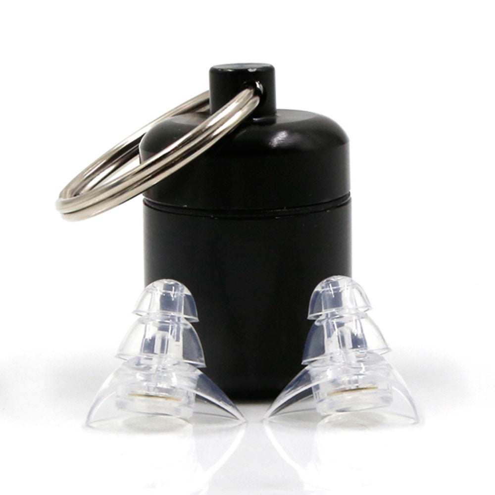 High-Fidelity Filter Earplugs with Noise Reduction
