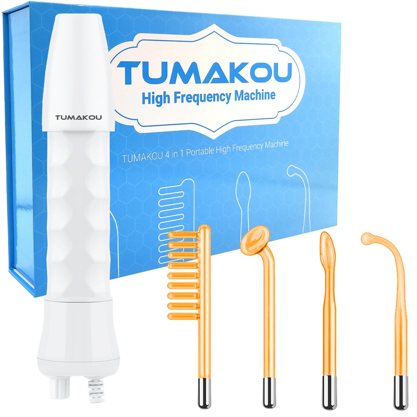 High Frequency Electrotherapy Beauty Stick