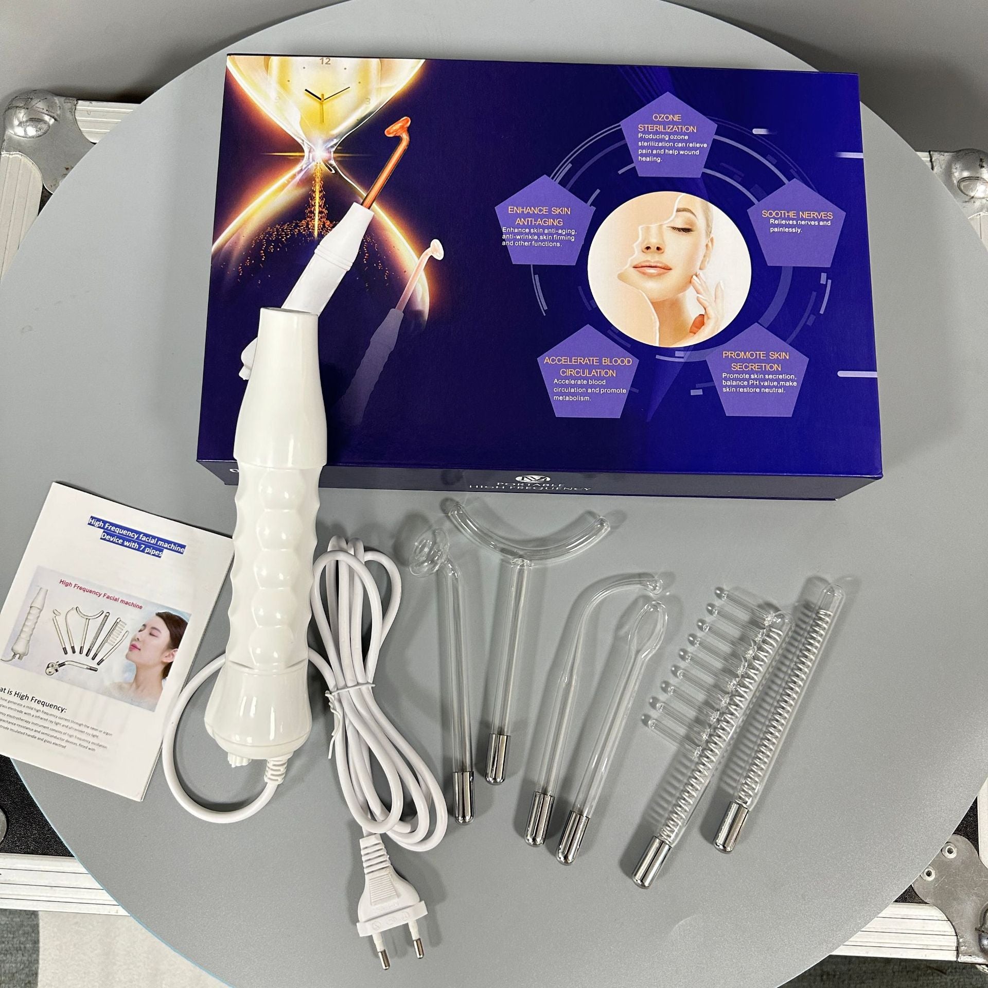 High-frequency electrotherapy device
