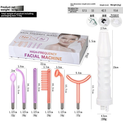High frequency electrotherapy instrument box
