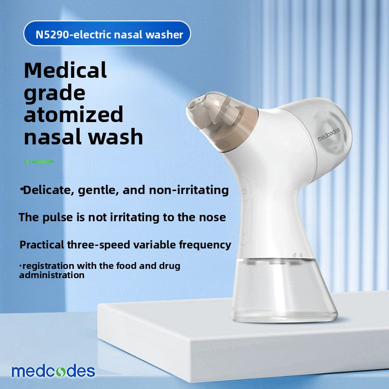 High frequency pulse nasal washer
