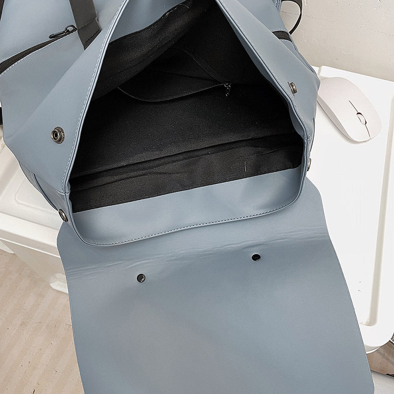 High-grade PU Leather Waterproof Backpack