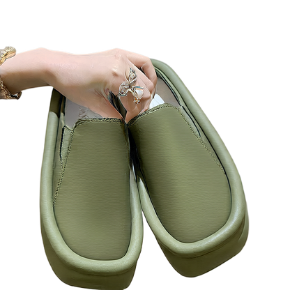 High-heel platform flip-flops