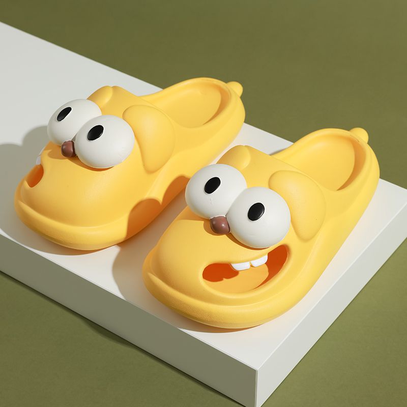 High-heel platform slippers for women, casual summer sandals