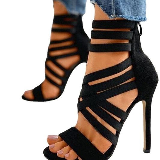 high heel sandals