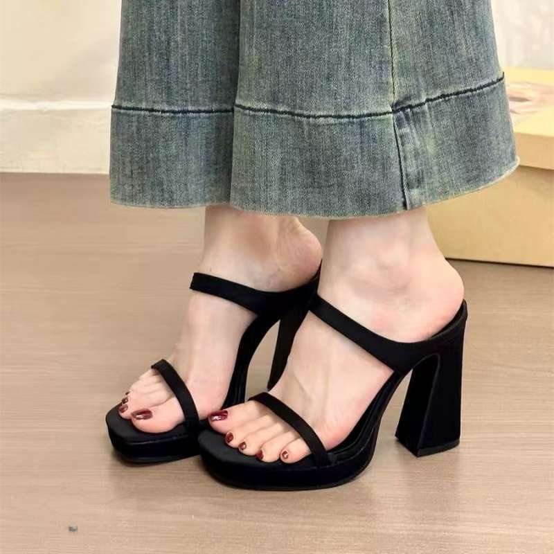 high heel sandals