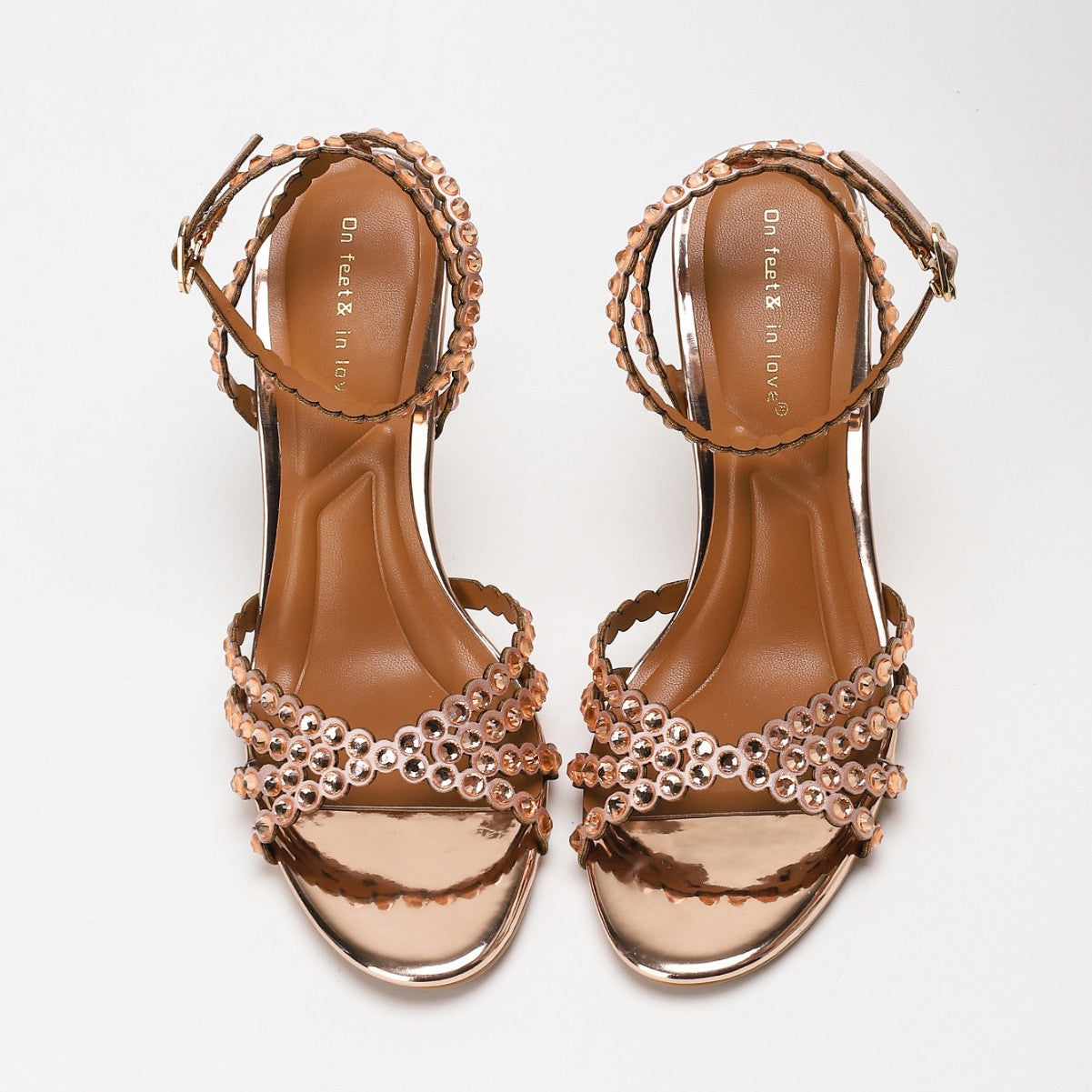 high-heeled shoes