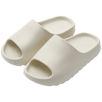 High-heeled slippers