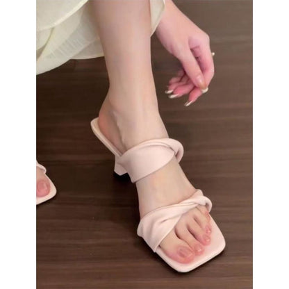 High-Heeled Soft Sole Sandals for Women