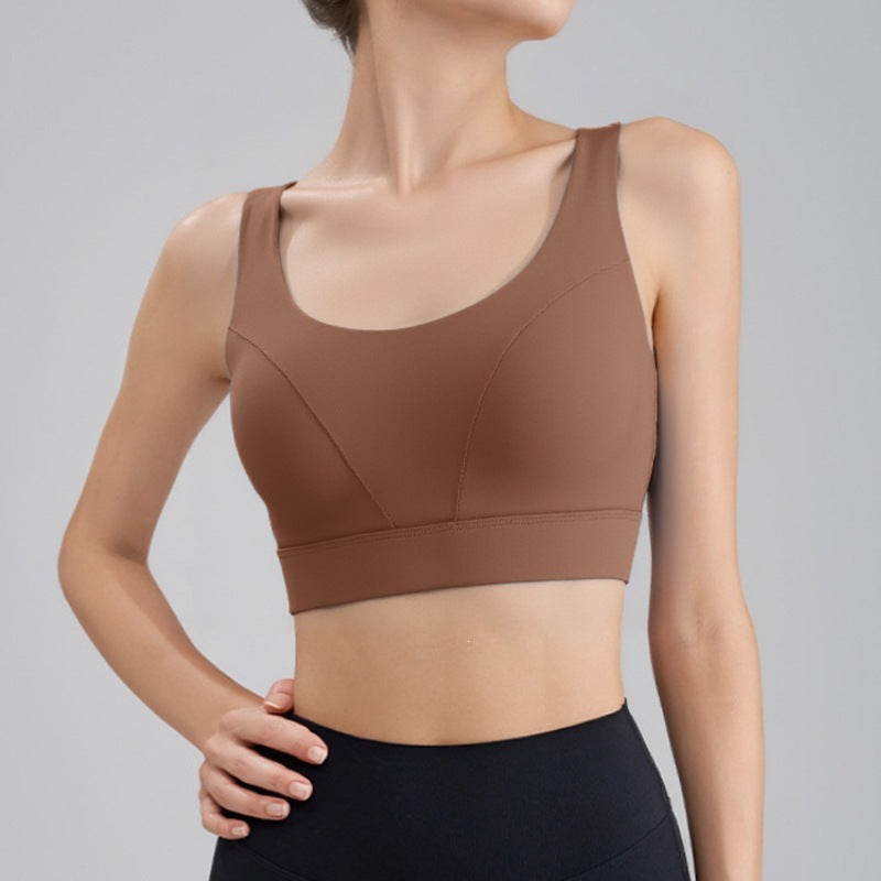 High-Intensity U-Back Sports Bra