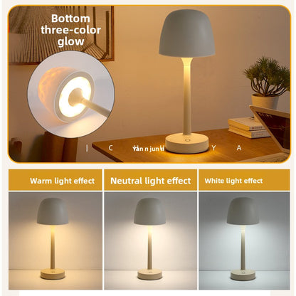 High-legged water ripple atmosphere desk lamp