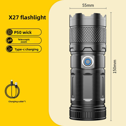 High-lumen flashlight