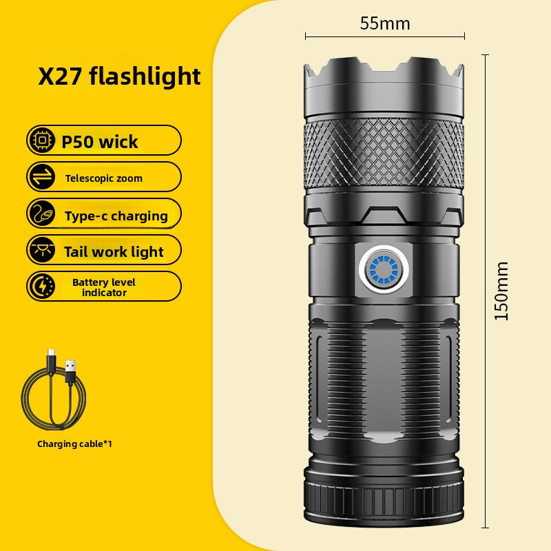 High-lumen flashlight