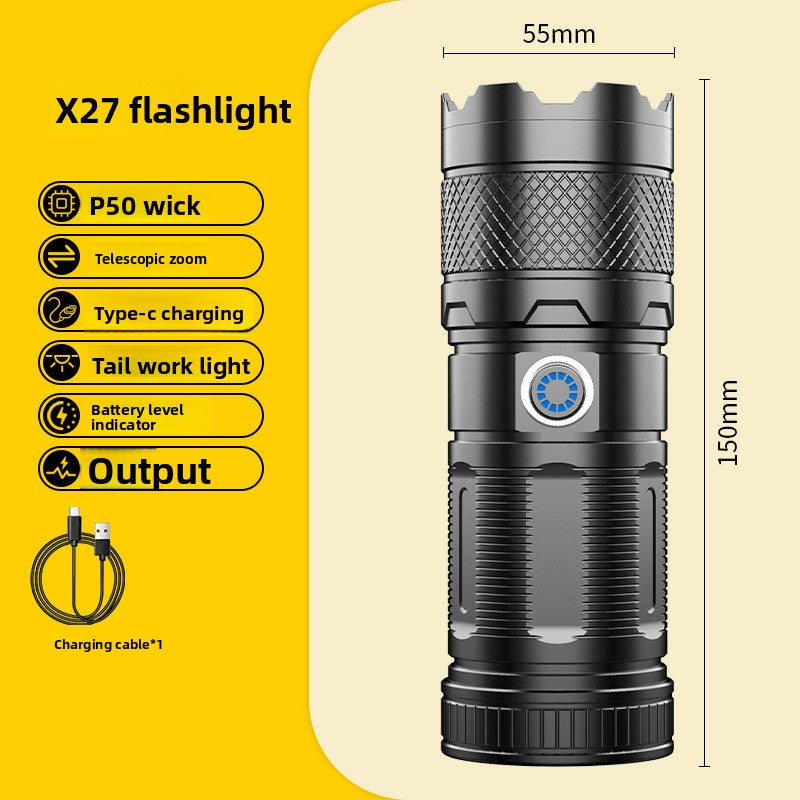 High-lumen flashlight