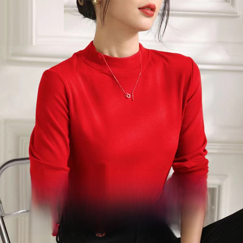 High-neck base layer
