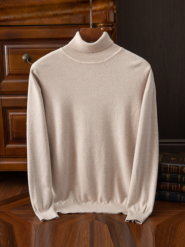 High-neck pullover base shirt