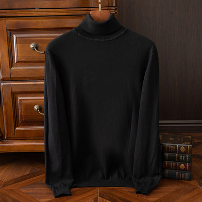High-neck pullover base shirt