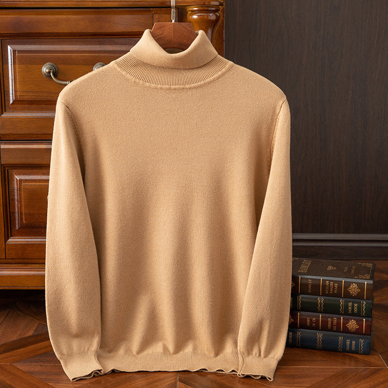 High-neck pullover base shirt