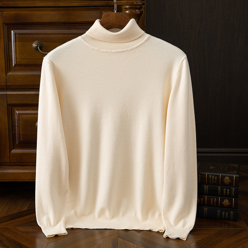High-neck pullover base shirt