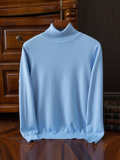 High-neck pullover base shirt