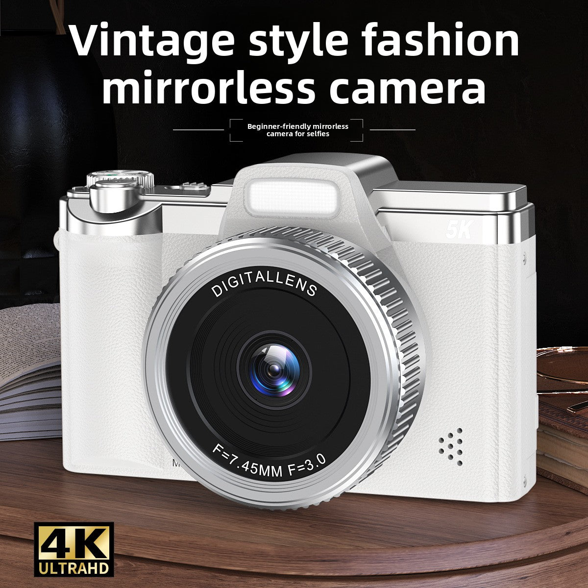 High Pixel CCD Camera with 4K Dual Lens
