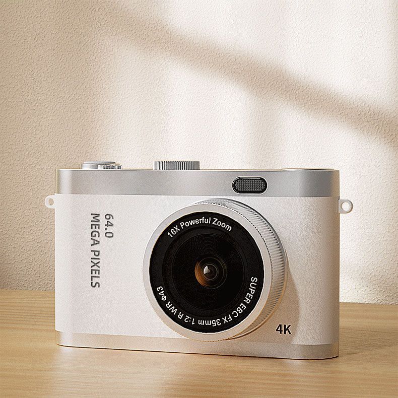 High-pixel dual-lens portable digital camera