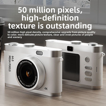 High-pixel dual-lens portable digital camera