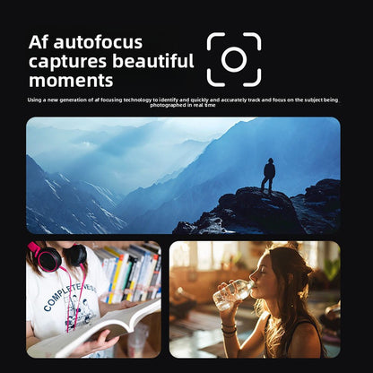 High-pixel dual-lens portable digital camera