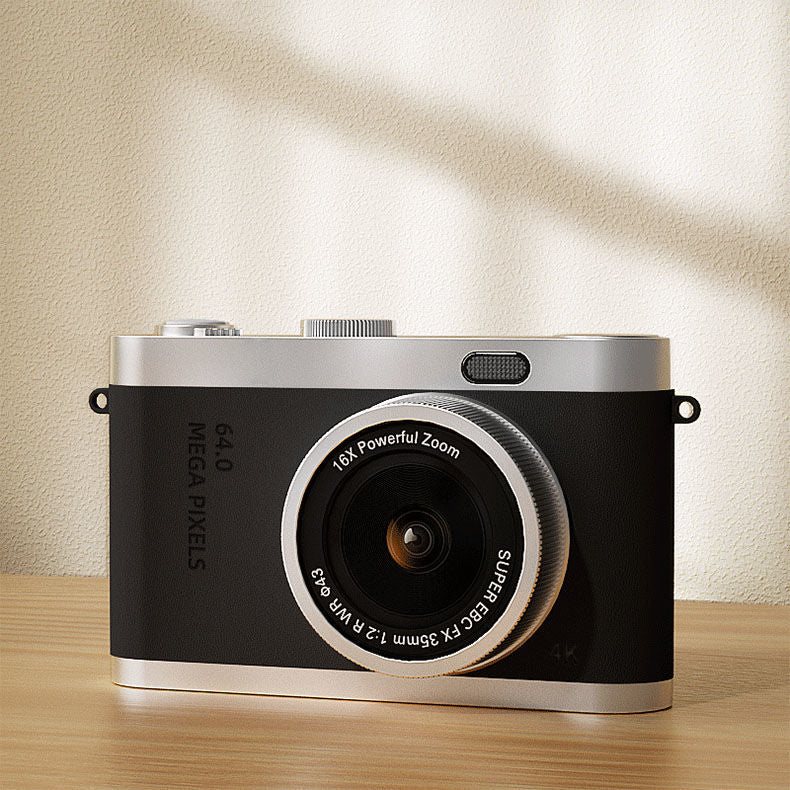High-pixel dual-lens portable digital camera