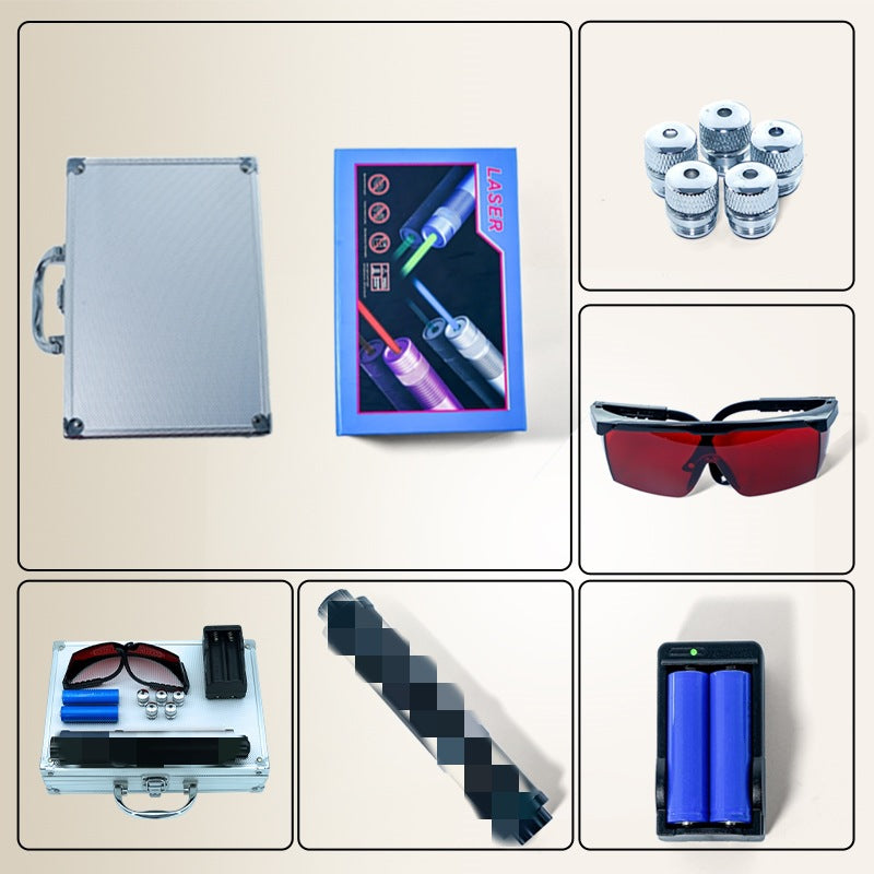 High-Power Blue Laser Flashlight Pen