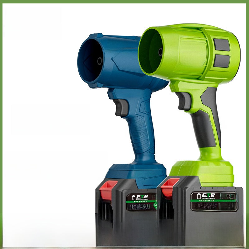 High-powered turbo-charged blade blower