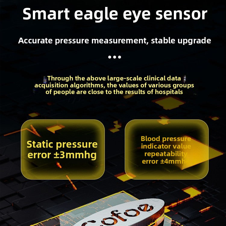 High Precision Blood Pressure Monitor with Voice Broadcast
