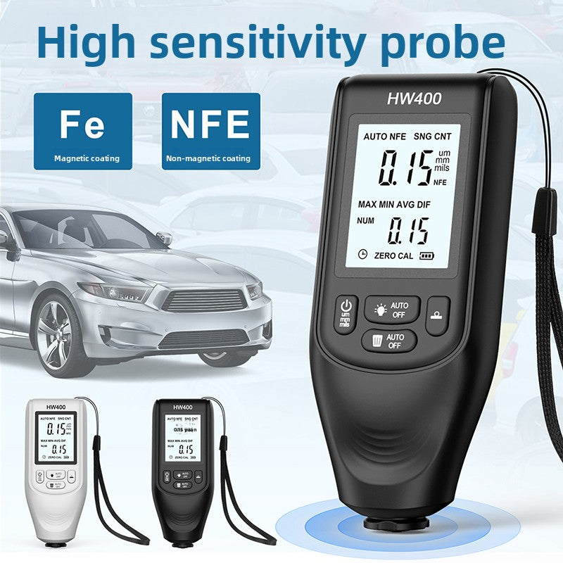 High-precision coating thickness gauge